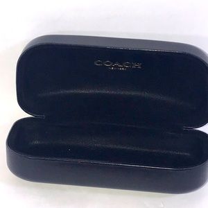 COACH Black Hard Cover Sunglasses Case